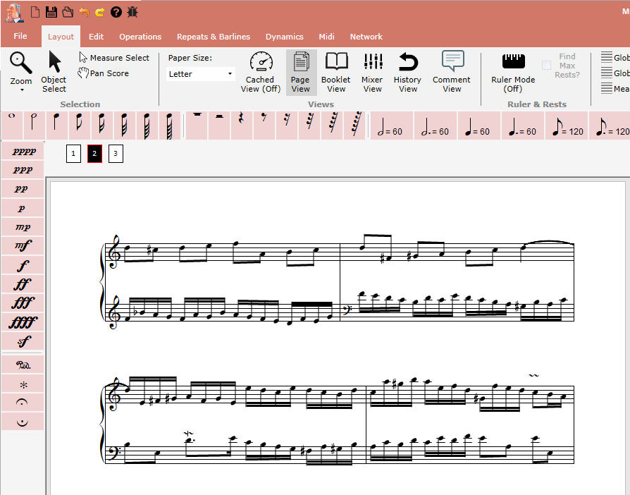 music jotter music notation software sheet music editor sheet music creation software